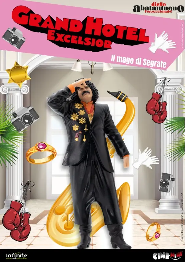 Diego Abatantuono Il Mago di Segrate Cine-Mini PVC 12,5 cm