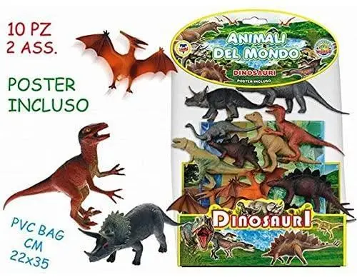 Dinosauri In Busta 10 Pezzi
