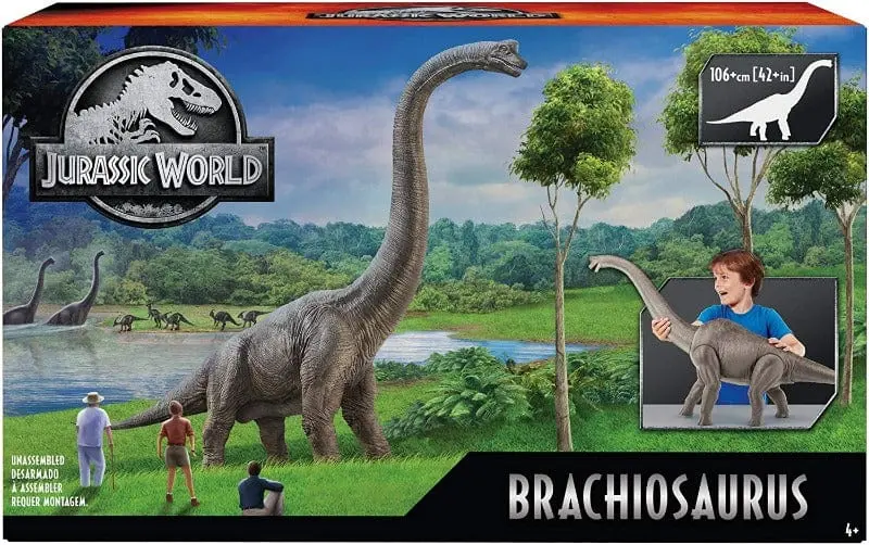 Dinosauro Gigante Jurassic World, Brachiosauro Alto più di 70 cm e Articolato