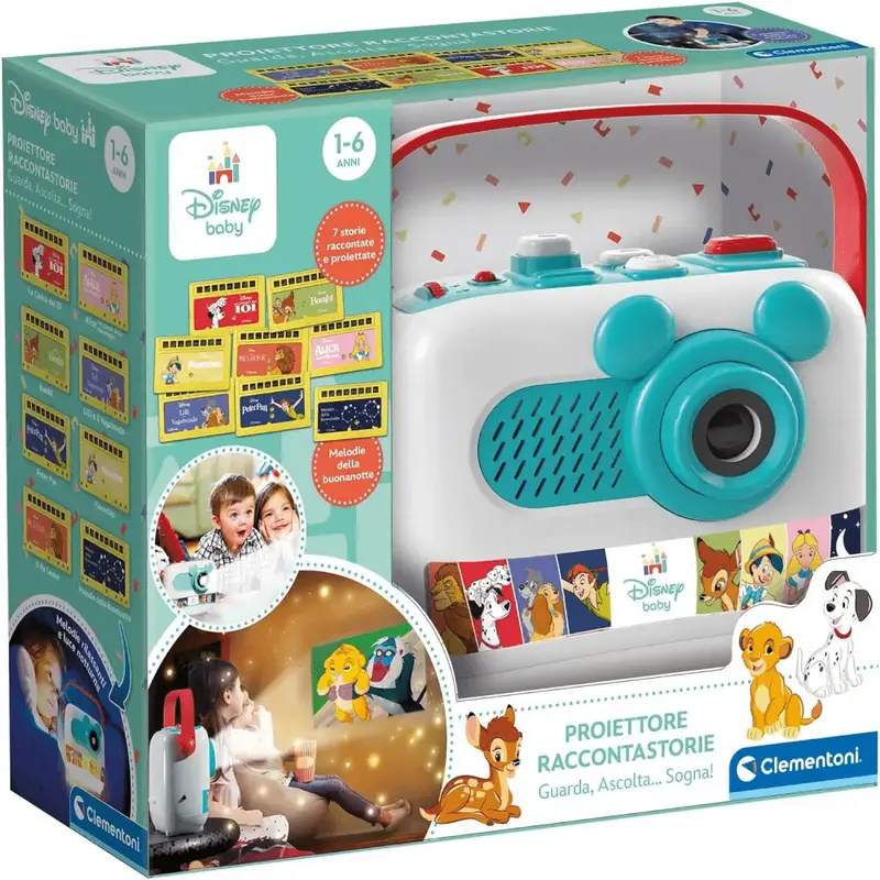 Disney Baby Clementoni Proiettore Raccontastorie