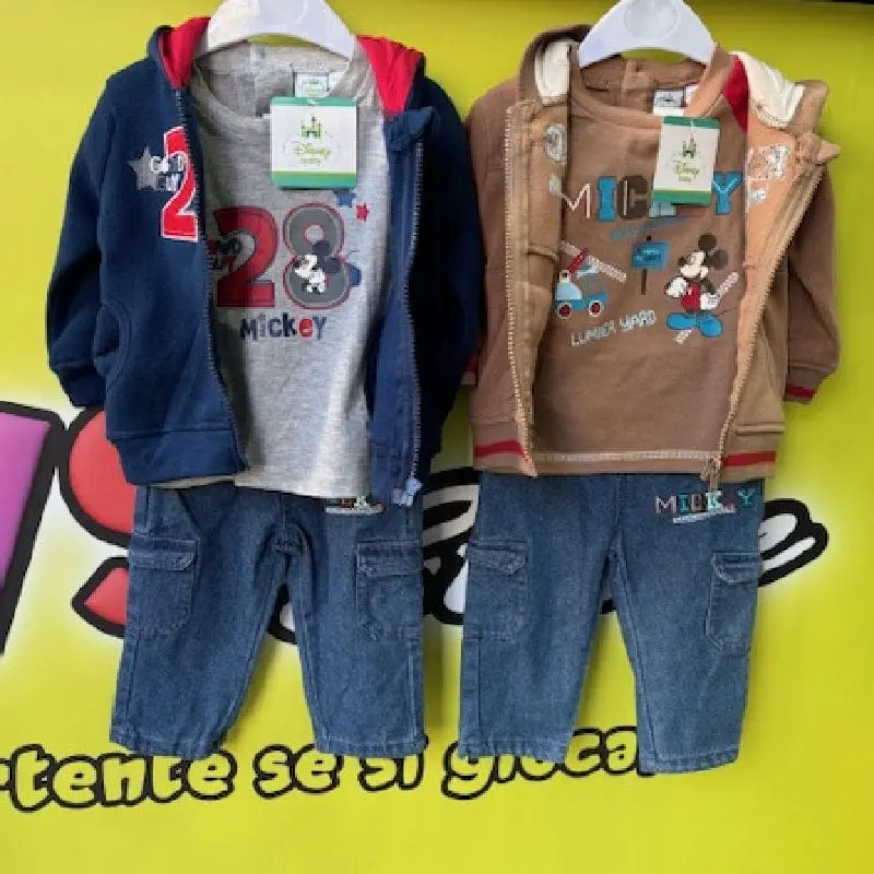 Disney Baby Mickey Mouse Completo 3 pezzi