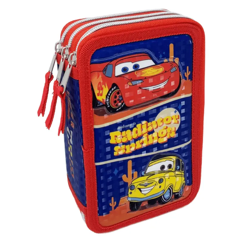 Disney Cars Astuccio triplo 43pz Giotto