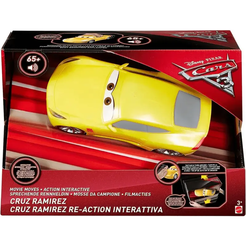 Disney Cars Cruz Ramirez personaggio interattivo