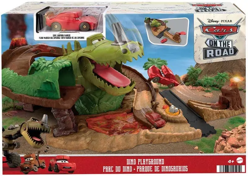Disney Cars On The Road, Playset Parco dei Dinosauri