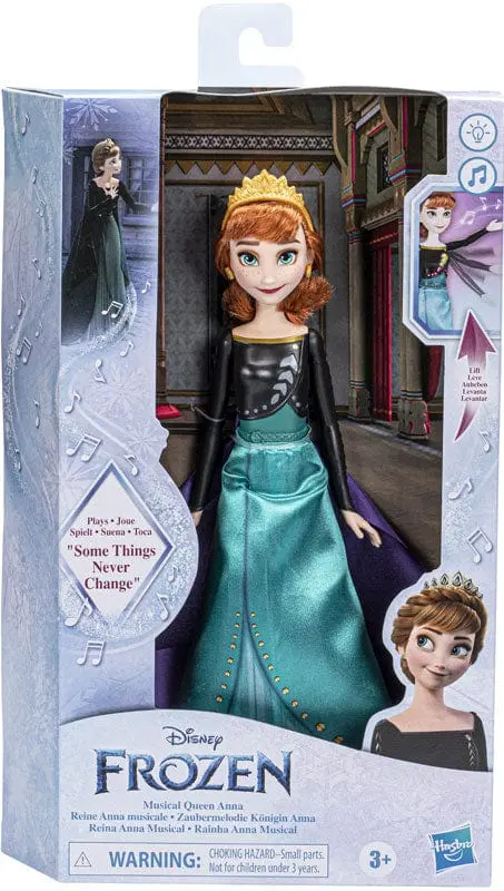 Disney Frozen 2 Elsa e Anna, Bambole Musicali con Luci
