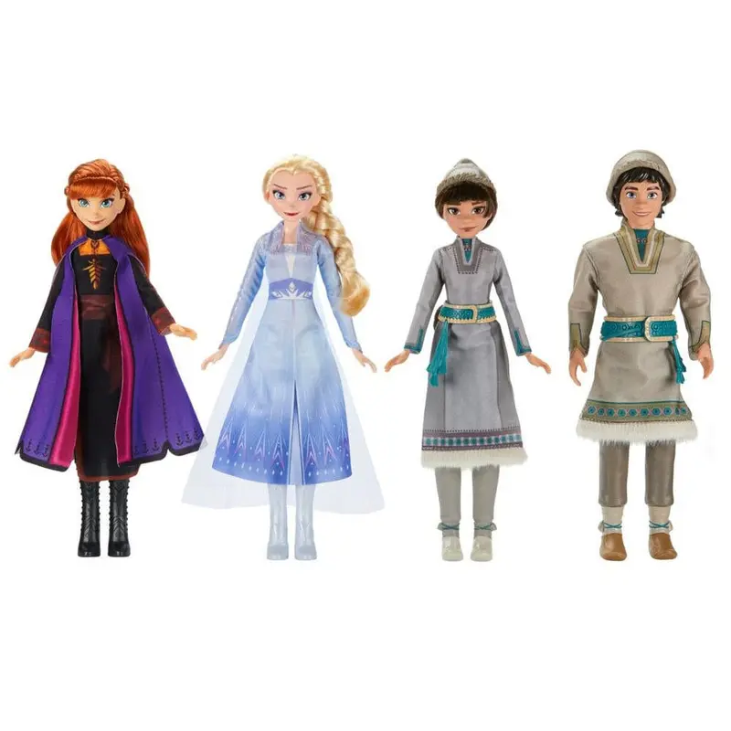 Disney Frozen Bambole da Collezione set da 4