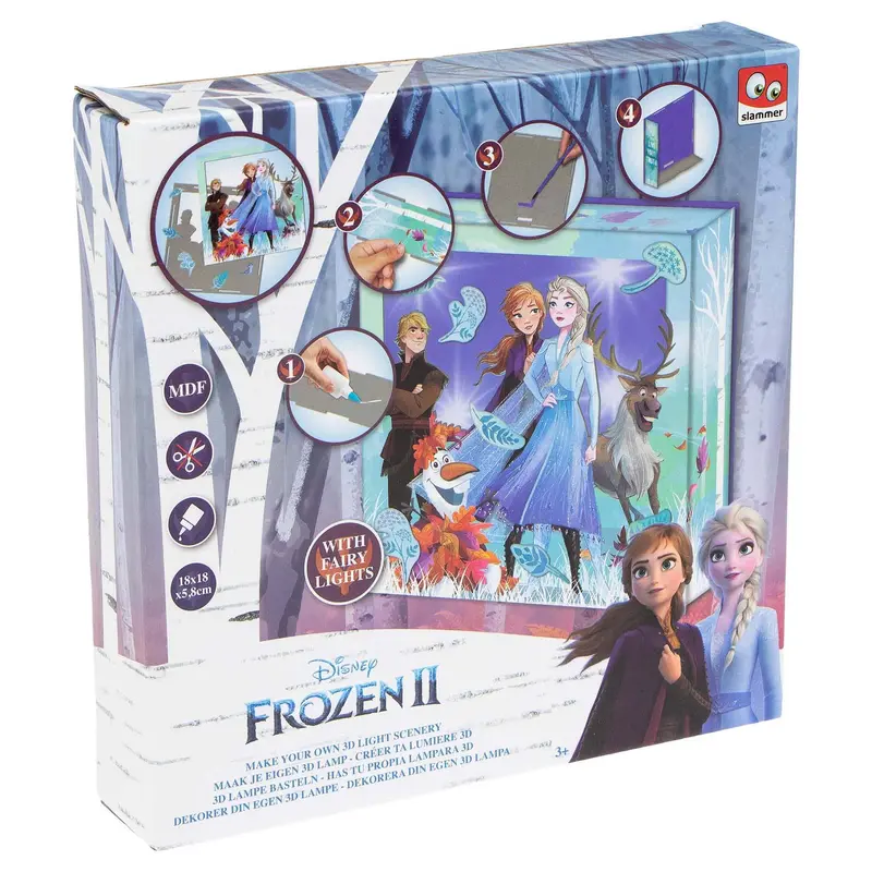 Disney Frozen Crea Lampada 3D