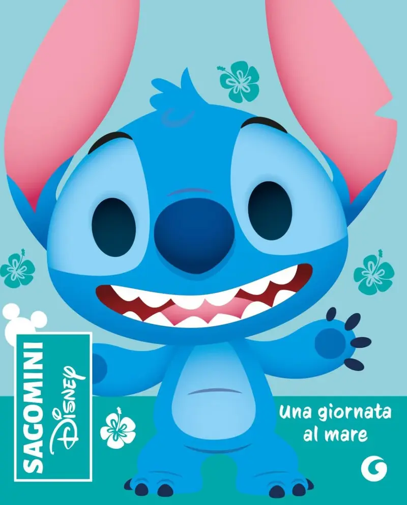 Disney Libri - Una Giornata Al Mare. Stitch. Sagomini. Ediz. Colori