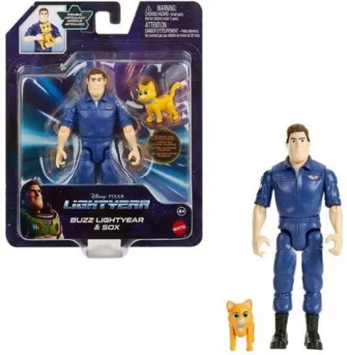 Disney Pixal Buzz Lightyears 13 cm, Personaggio con Accessori