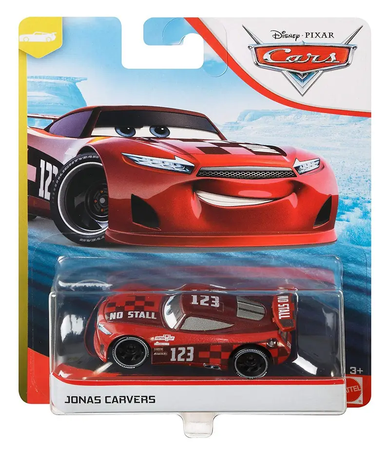 Disney Pixar Cars Jonas Carvers No Stall 123 scala 1