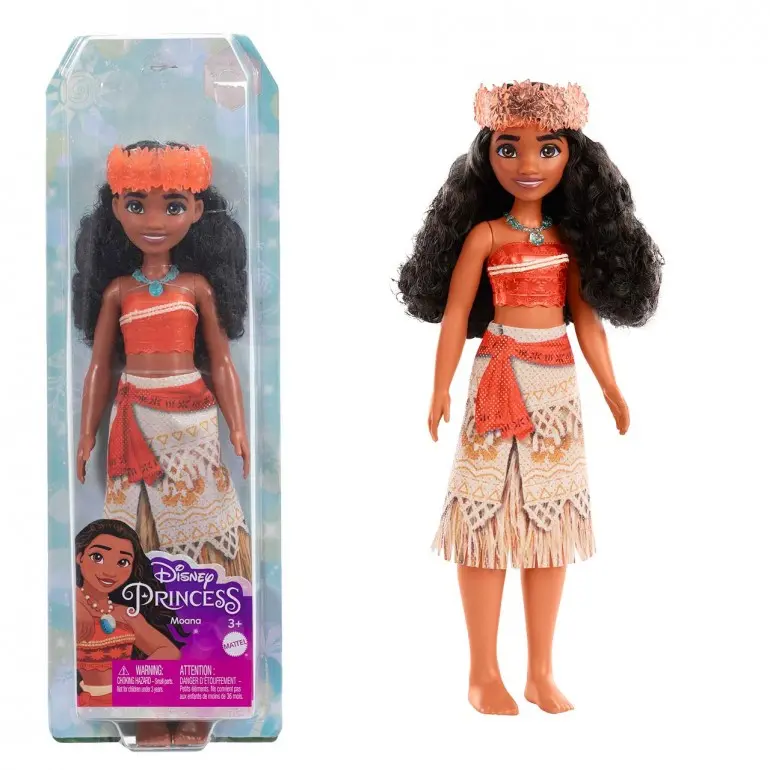Disney Princess Bambola Vaiana 29 Cm Mattel