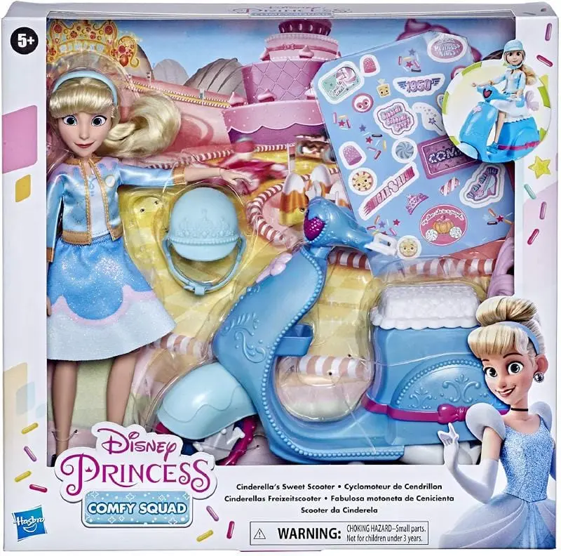 Disney Princess Cenerentola, Bambola con Scooter