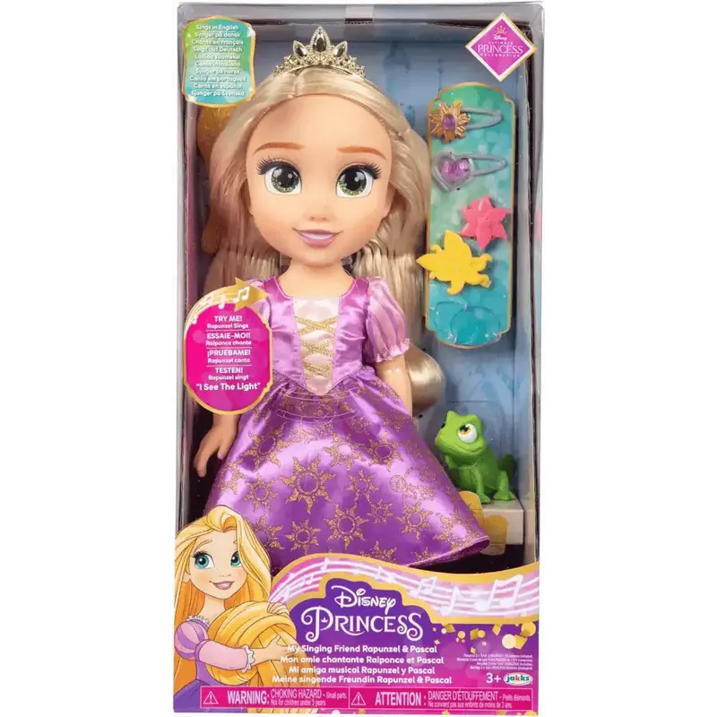 Disney Princess La mia amica Rapunzel cantante 38 cm
