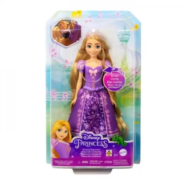 Disney Princess Rapunzel Bambola Cantante Aspettando una nuova Vita