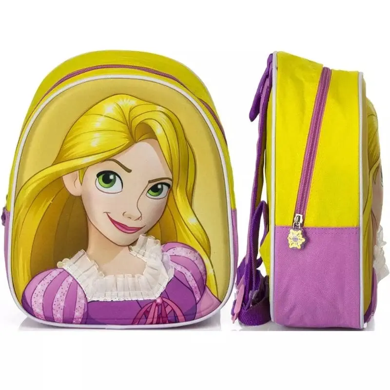 Disney Princess Zaino Asilo Rapunzel 3D