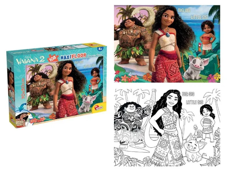 Disney Vaiana2, Puzzle Oceania da 108 pezzi