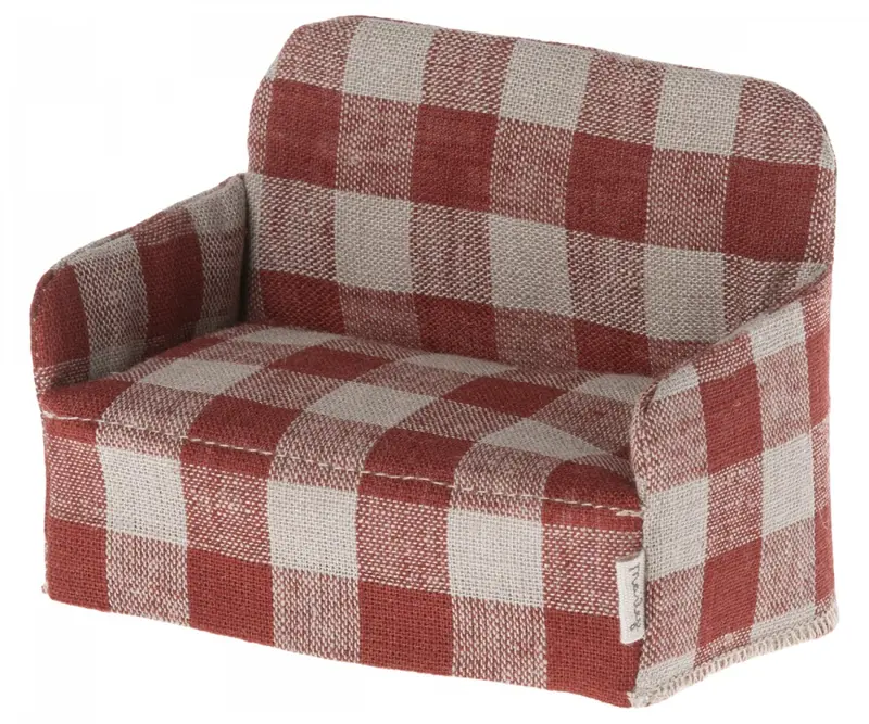 DIVANO TOPO, QUADRI ROSSO