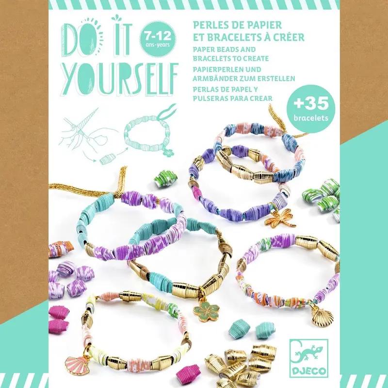 DO IT YOURSELF, BRACCIALETTI CHIC E DORATI