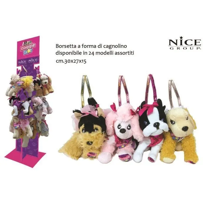 Doggie Star Peluche Cagnolino Borsetta