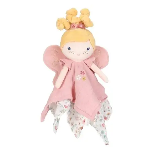 Doudou Mila Fairy Garden Rosa Morbido in Stoffa a Bambola Fata - Cuddle Cloth Fairy Mila Pink Fairy Garden