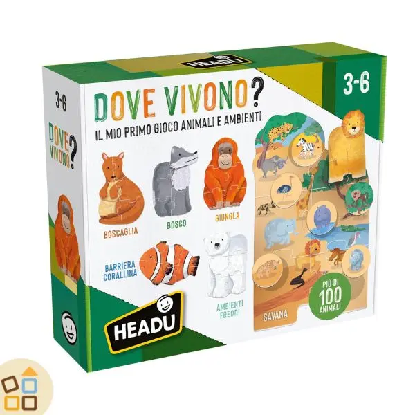 DOVE VIVONO GLI ANIMALI