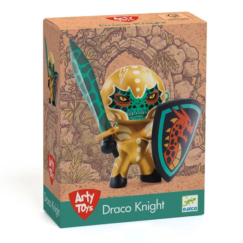 Draco Knight - Personaggio cavaliere Arty Toys Djeco