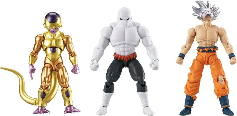 Dragon Ball Evolve Personaggi Giocattolo set da 3 Action figures