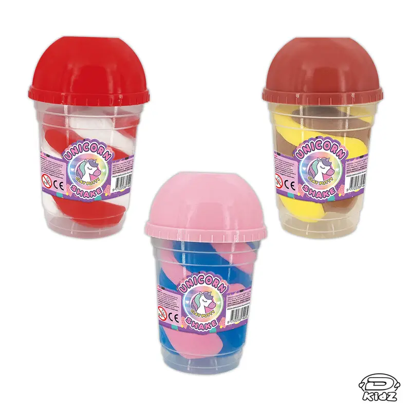 Dynit Unicorn Shake Clay Putty Assortito