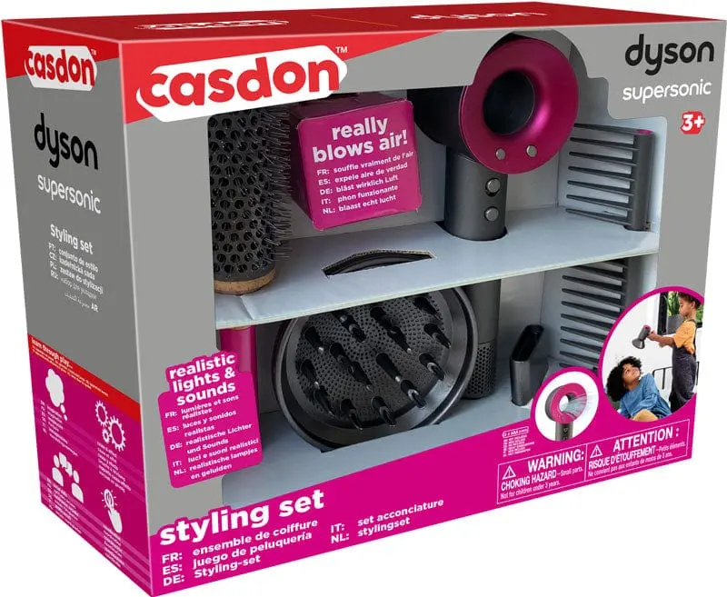 Dyson Supersonic Styling Set, Phon Giocattolo con Accessori Acconciature