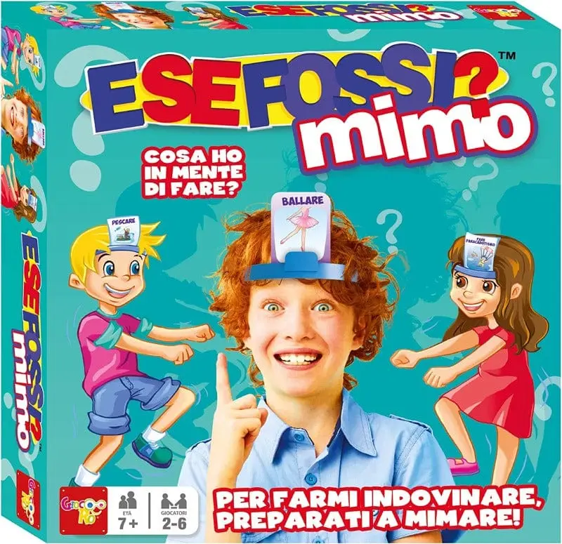 E Se Fossi Mimo? Gioco da Tavolo Rocco Giocattoli