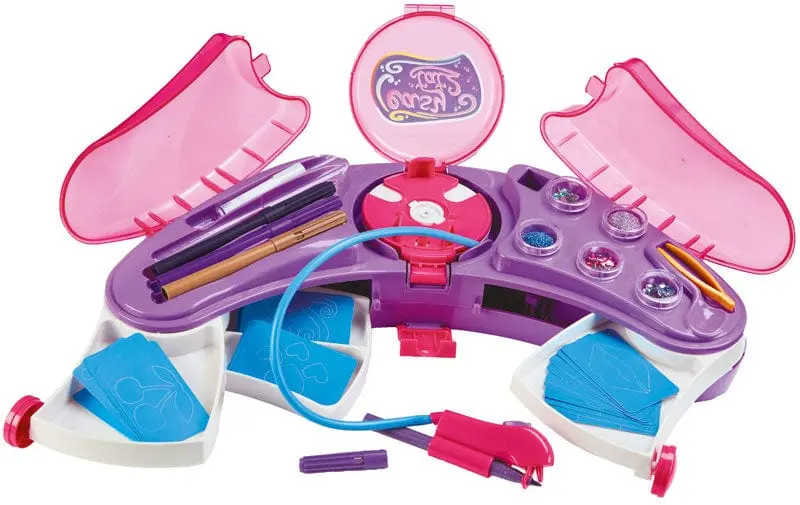 Easy Tat2 Body Art Studio, Kit Tatuaggi con Aerografo e Accessori +6 Anni