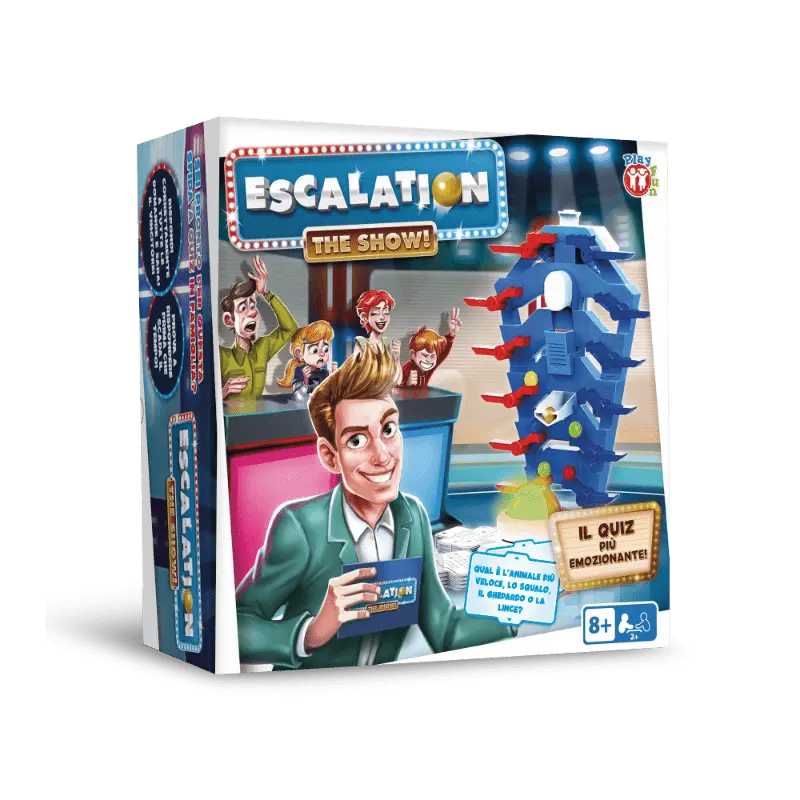 Escalation The Show, Gioco da Tavolo per tutta la Famiglia, Play Fun +8 Anni