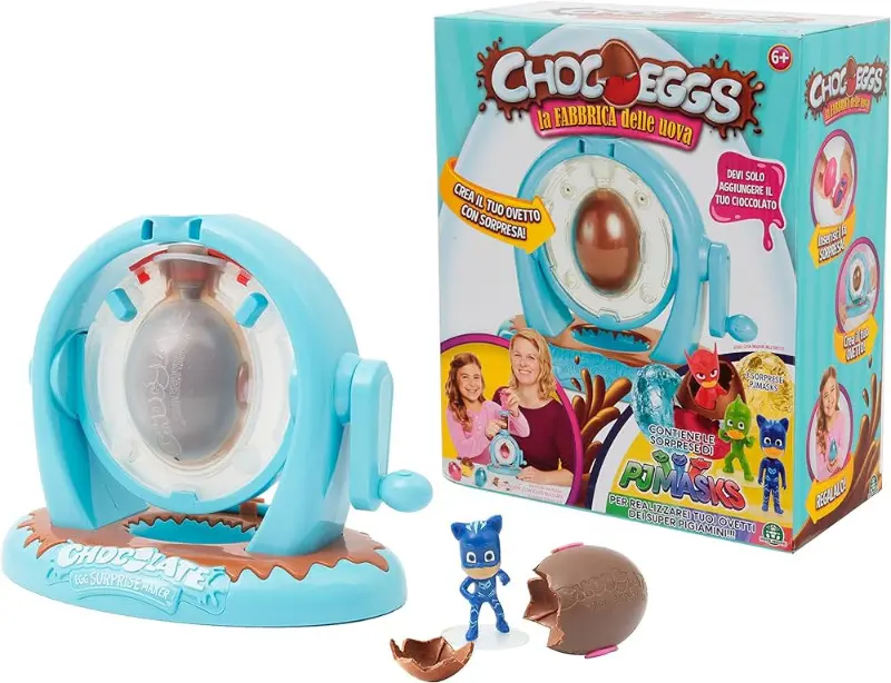 Fabbrica Uova di Cioccolato Pjmask Giochi Preziosi