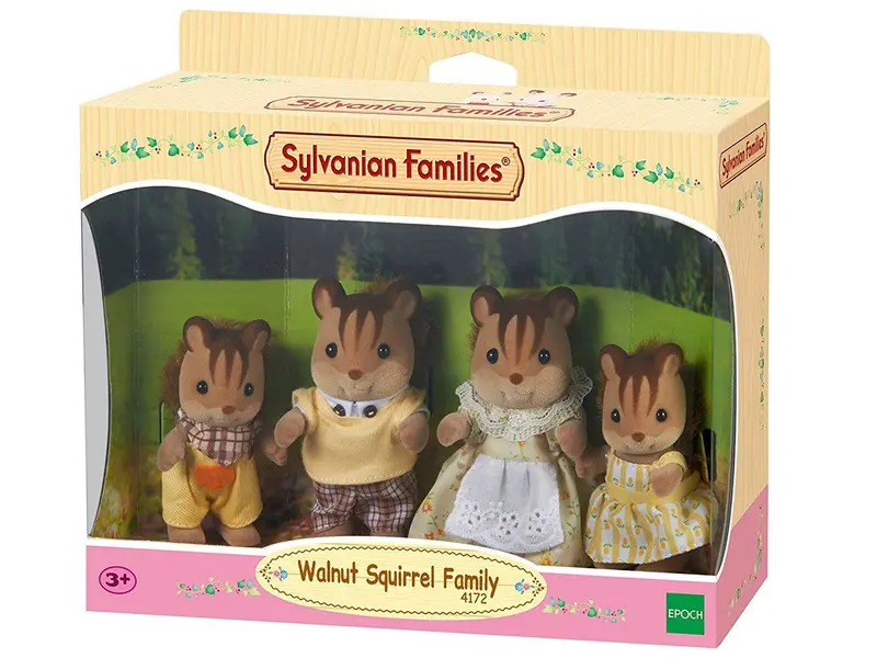Famiglia Scoiattoli Chiari