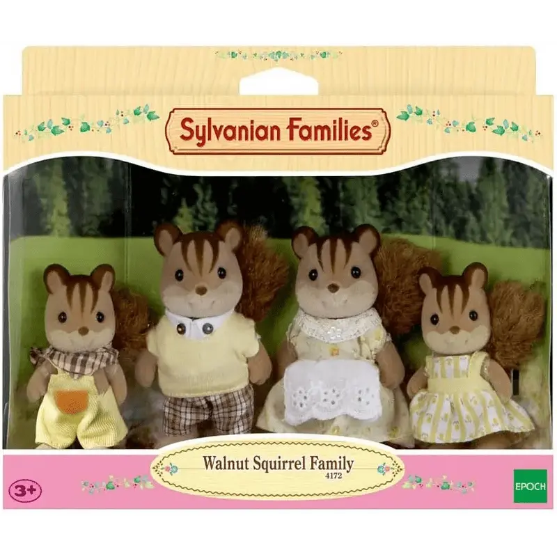 Famiglia Scoiattolo Nocciola Sylvanian Families