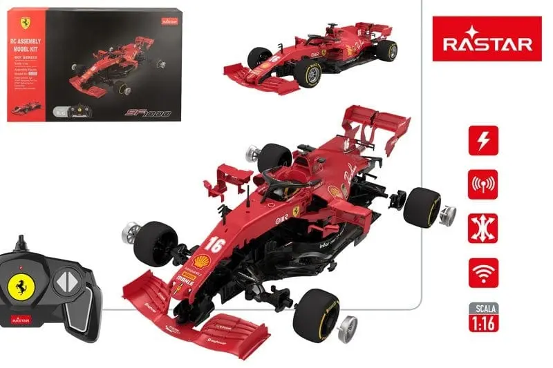 Ferrari F1 Radiocomandata, Rastar Costruisci e Guida Formula1 scala 1