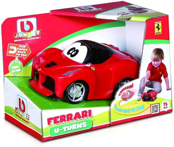 Ferrari U-Turns Macchina a Retrocarica, Burago Junior