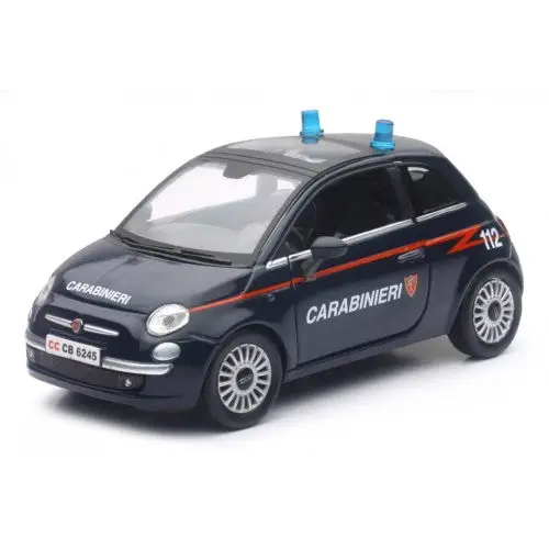 Fiat 500 Carabinieri Modellino scala 1/24