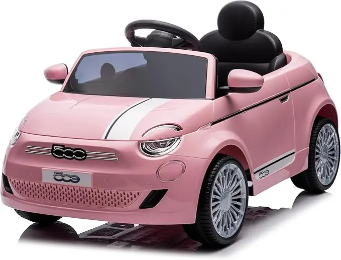Fiat 500 Rosa Elettrica 12v