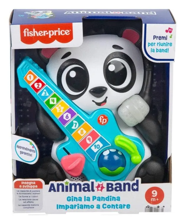 Fisher Price Animal Band Gina la Pandina Prime Parole