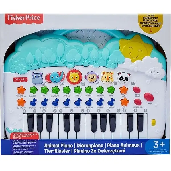 Fisher Price Baby Pianola degli Animali 42cm