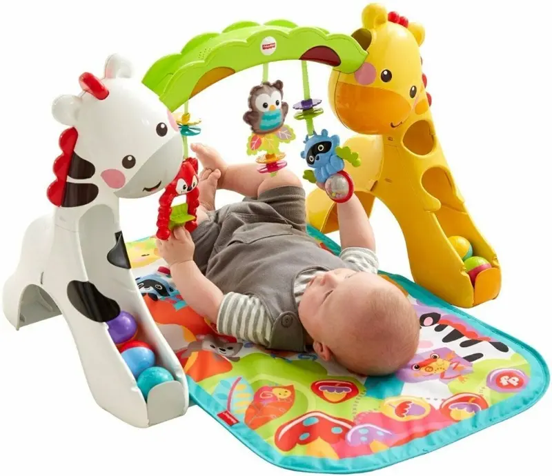 Fisher-Price Cresci con Me Palestrina 3 in 1, più di 10 attività
