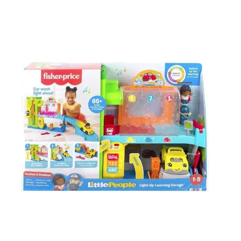 Fisher Price - Little People Garage Interattivo con Autolavaggio