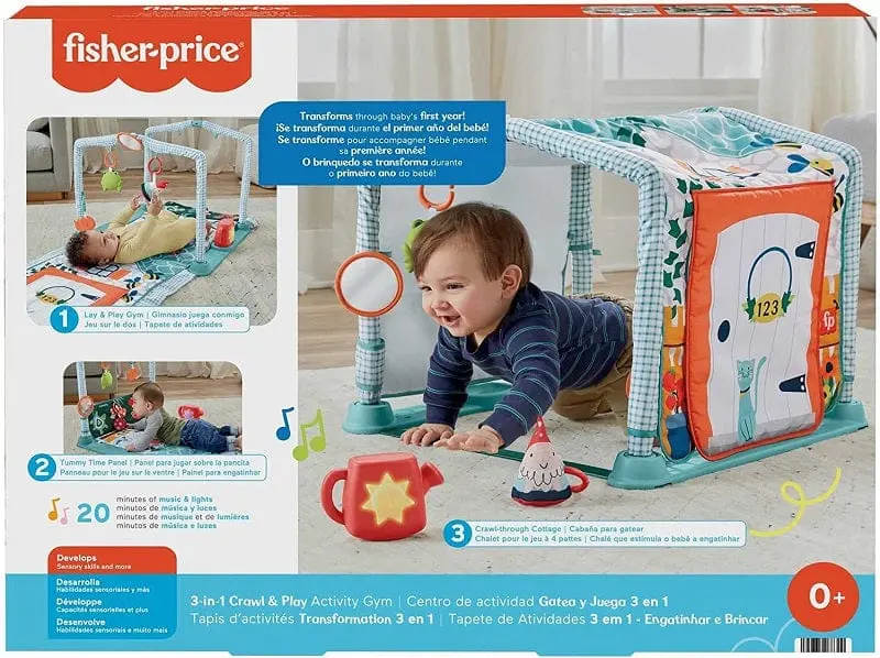 Fisher-Price Palestrina Cresci con Me 3-in-1, Home Sweet Home HJK45