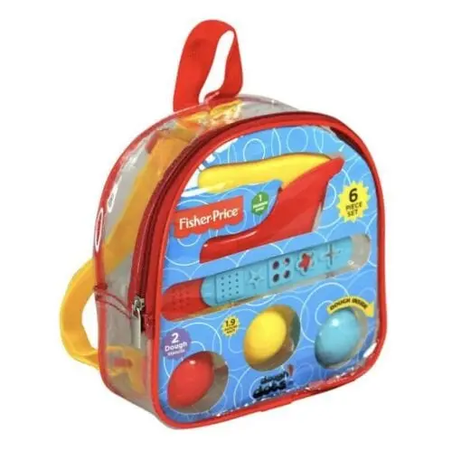 Fisher-Price Pasta Modellabile con Zainetto e Tanti Accessori