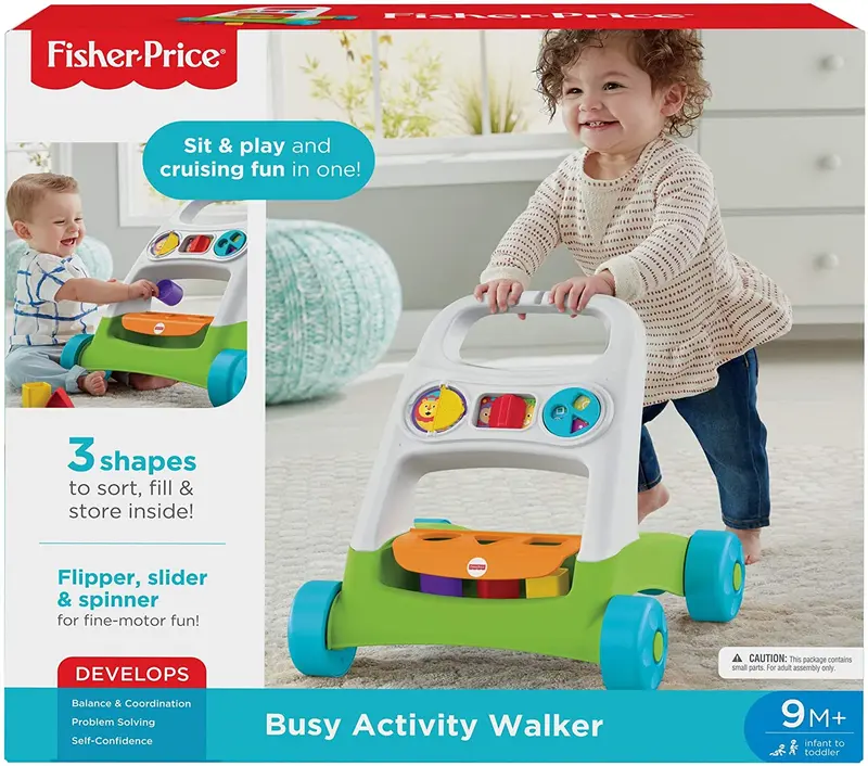 Fisher-Price Primi Passi Centro Attività per Bambini dai 9Mesi