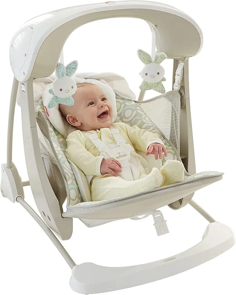 Fisher Price Sdraietta Altalena Deluxe 2in1