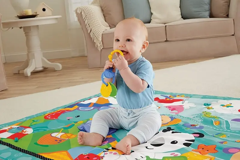 Fisher Price Tappetone Cuccioli della Natura