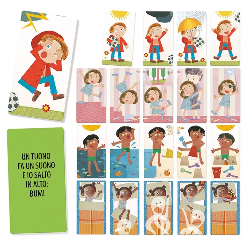 FLASHCARDS BAMBINI CORAGGIOSI