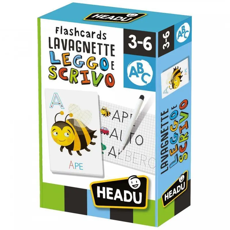 Flashcards Lavagnette Leggo E Scrivo It23769 Headu